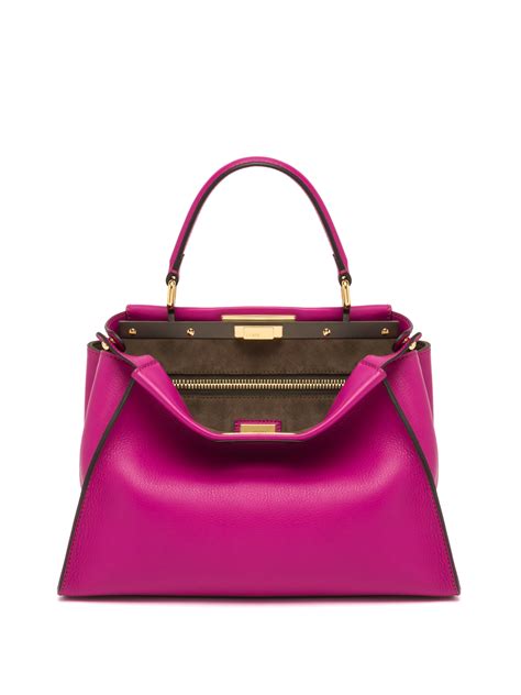 fendi peekaboo purple|fendi peekaboo price.